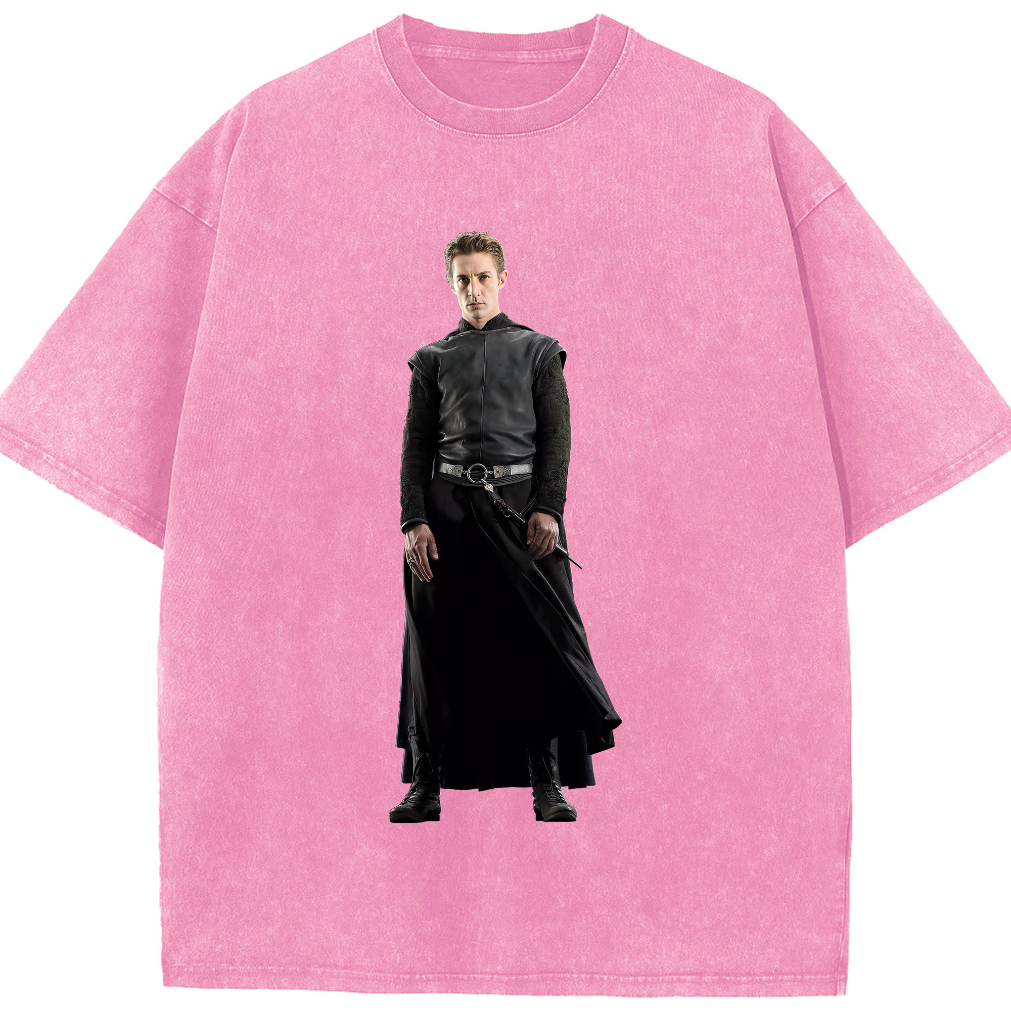 （画像用） Harry Potter ハリー・ポッターシリーズ 綿100% ヴィンテージ風 半袖Tシャツ（フロントプリント）